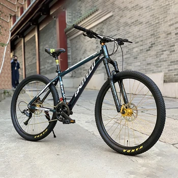 Горный велосипед MTB 27,5-дюймовая вилка с пневмоподвеской Дешевые велосипеды с бесплатной доставкой В комплекте Алюминиевый каркас для взрослых и детей