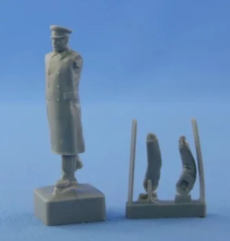 Миниатюрная статуэтка в масштабе 1/35, модель из смолы, набор фигурок Товарища Сталина, мини-миниатюра в разобранном виде и неокрашенная игрушка 